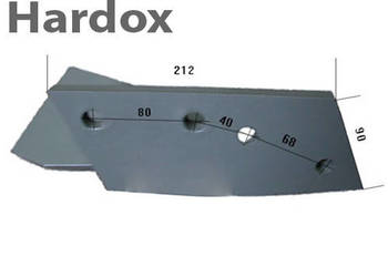 Wspornik HARDOX 84289/L części do pługa OVERUM