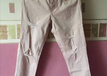 H&M spodnie jeansy dżinsy z rozdarciami dziurami NOWE 28 / M