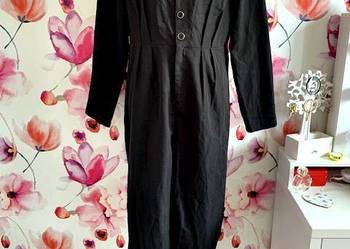 shein elegancki kombinezon czarny nowy hit roz.42/44