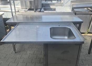 Zlew Gastronomiczny Z Szafką Z Miejscem Na Zmywarkę 120/70/85 B