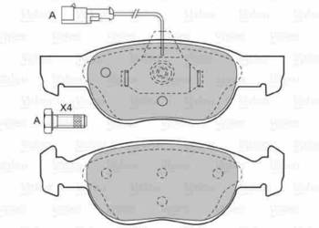 FIAT MAREA KLOCKI HAM. VALEO 1.4i 16V+1.6i 16V+1.9D+TD