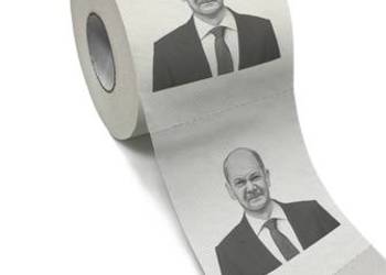 Papier toaletowy Dodoopy® - OLAF SCHOLZ Najgorszy Kanclerz od czasów Hitle…