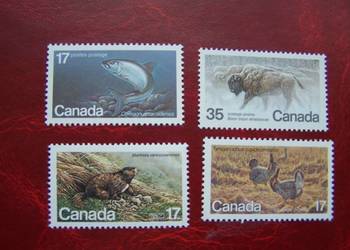 Kanada 1980 MNH Mi. 764/67 Fauna Zwierzęta  a