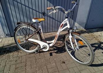 Damka marki Romet rama aluminiowa koła 28