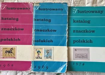 Ilustrowane Katalogi Znaczków Polskich 1968-1969-1974