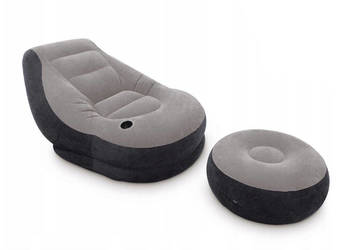 Fotel dmuchany sofa z podnóżkiem 1-osobowa INTEX 68564