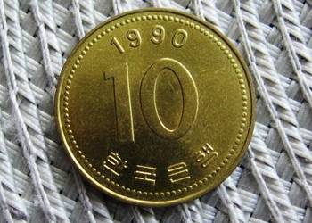 Korea 10 Won 1990r