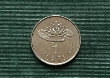 Łotwa 1 łat, 2008r Lilia wodna