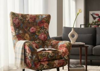 Fotel Lord Wzorzysty, Różne Kolory, Dostawa 0zł!