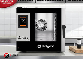 Piec konwekcyjno-parowy, STALGAST SmartCook, dotykowy, gazowy, 7xGN1/1,