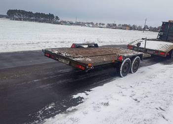 Sprzedam przyczepkę samodową lawetę samochodową
