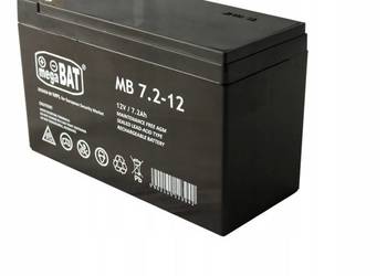 Akumulator żelowy AGM 12V 7 Ah MegaBat MB 7.2-12