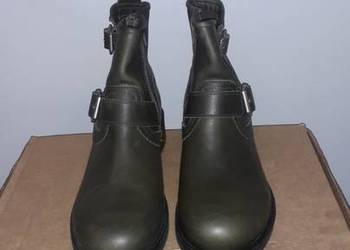 Zielone botki damskie Bullboxer rozm.40