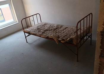 Łóżko metalowe składane 170x80 , na budowę