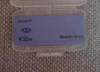Sony Memory Stick 32mb kartą pamięci