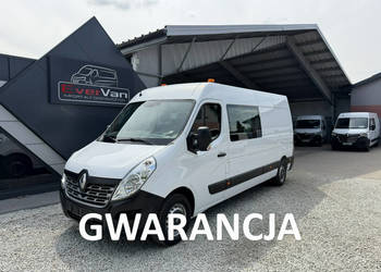 Renault Master max L3H2 7 osobowy brygadówka doka 145KM pełna opcja
