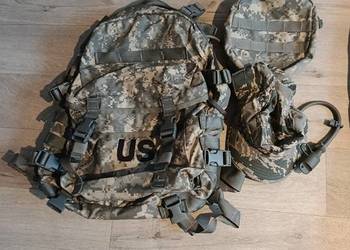 Militaria USA plecak camelback, worek US Rambo czapka, przybornik