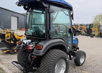 Mini traktor SOLIS 26 XL 9+9 opony trawiaste - Rewers - Kabina