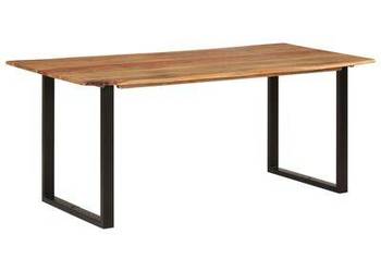 vidaXL Stół jadalniany, 180x90x76 cm, lite drewno akacjowe（SKU:286472）