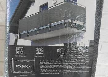 Osłona balkonowa 90x500cm Osłona balkonowa 90x500cm