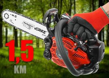 PIŁA SPALINOWA GAŁĘZIÓWKA DO GAŁĘZI PILARKA ŁAŃCUCHOWA MOCNA VERKE 1,5 KM