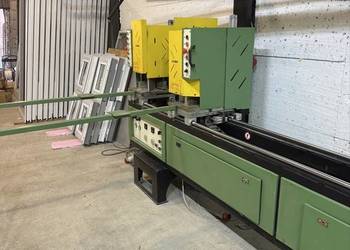 Zgrzewarka do okien pvc, dwugłowicowa Kaban