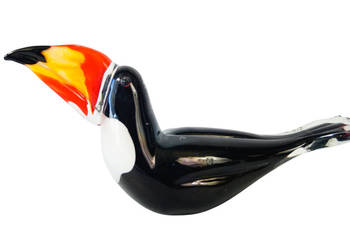 Figura szklana Murano style TUKAN
