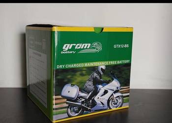 Akumulator motocyklowy 12V 10Ah 180A GROM GTX12-BS YTX12-BS