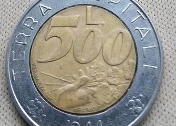 SAN MARINO-500 LIRÓW-1991 r BIMETAL