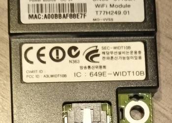 Moduł WiFi WIDT10B Samsung UE46D6750WS