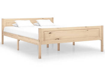 Rama łóżka z litego drewna sosnowego 120 x 200 cm WM-322098