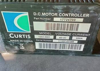 Sterownik silnika DC Curtis 1253-8001 | 80V 600A | Wózek widłowy / Melex