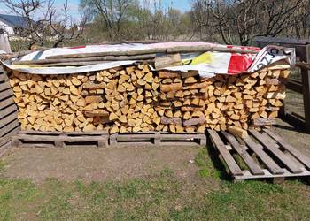 suche drewno opałowe sezonowane