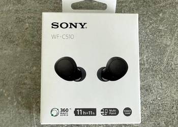 Nowe Sony Słuchawki bezprzewodowe C510 Czarne bluetooth