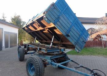 Przyczepa rolnicza bss wywrotka brandys 10.08. 8 ton ładowność