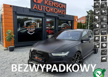 Audi RS6 EXCLUSIVE, Bezwypadek, HEAD UP, Kamera 360, Matrix, Po dużym serw…