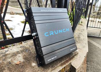 Wzmacniacz samochodowy 2 kanałowy Crunch GPX-500.2, Wysyłka darmowa!