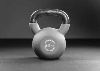 Fitness Kettlebell neoprenowe kolorowe Xenios USA wersja 2.0 20kg