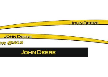 Naklejki John Deere 6140 r i inne modele super mocne zamienniki