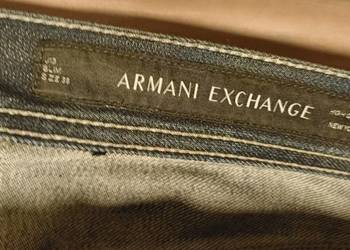 Armani exchange jeansy dżinsy