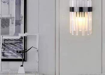 Nordycki luksusowy kinkiet kryształowy E14 LED