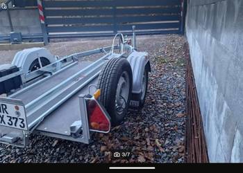 Przyczepka do przewozu motocykla