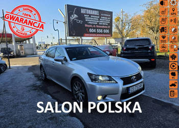Lexus GS 3.5 Hybryda 292 KM, Automat, LED, Navi, Bluetooth, Klima, Skóra, …