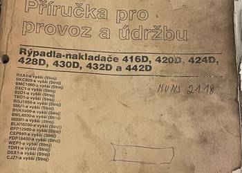 Instrukcja użytkowania i konserwacji koparko-ładowarka CATERPILLAR 416D 420