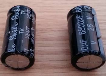 Kondensator 6800UF 25V Elektrolityczny Ø16x30mm 10%