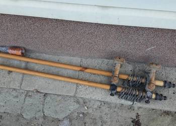 Karnisz drewniany sufitowy  125cm