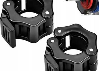 Zacisk Szczękowy na gryf sztangę 28mm zaciski JAW LOCK zestaw 2 szt czarny