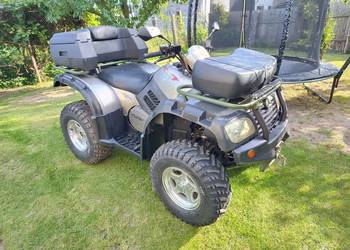 CF Moto CF500 4x4 symboliczny przebieg. L7e