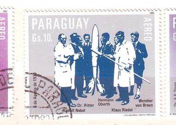 Zn. Paragwaj Mi 3664 - 6 kas 1983