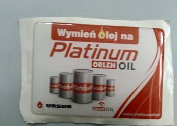 Ursus naklejka oleju oryginalna
